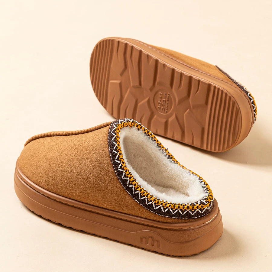 chaussons fourrés